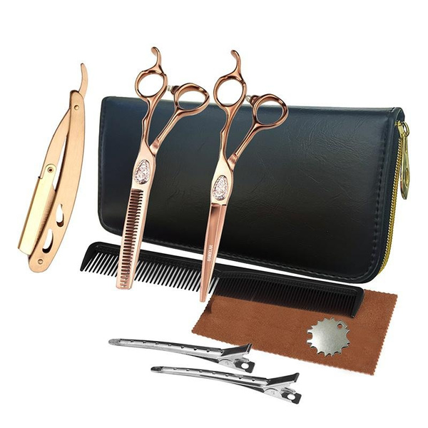 Sangelar 6 inch Professional Hairdressing Scissors Set Hair Salon