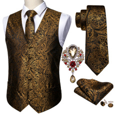 menswaistcoat, Vest, silk, Floral