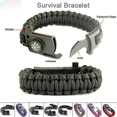 Outdoor, rope bracelet, Wristbands, camping