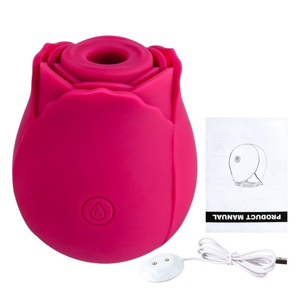 Female Clitoral Sucking Rose Vibator Toy Rose Vibrator Suction Clit