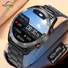 Steel, Touch Screen, Stainless Steel, ecgwatch