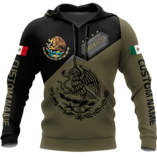 3D hoodies, Plus Size, unisex clothing, Mexico