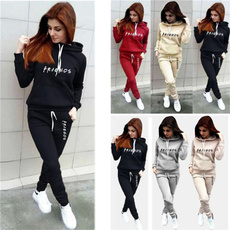 trousers, Outfits & Sets, hoody tracksuit, sweat suit