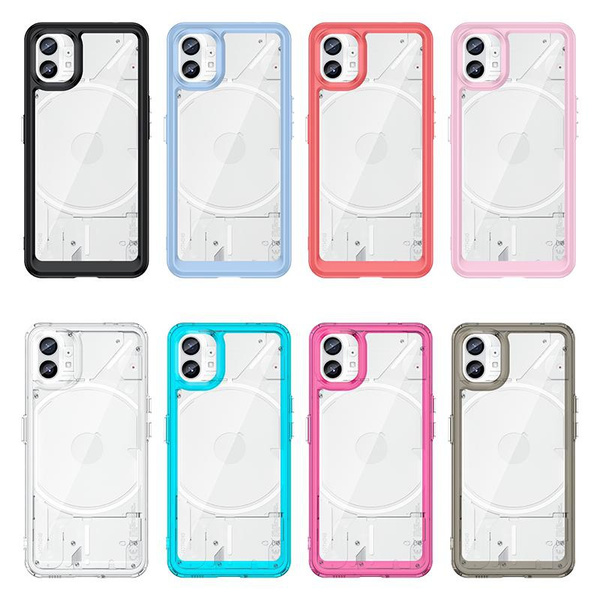 Verco Custodia A Portafoglio Per Nothing Phone 1 Con Tasche Carte E Funzione Stand, Nero