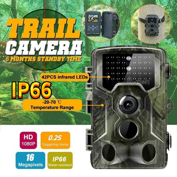 New Upgrade HC801A Hunting Camera 16MP 32GB/64GB Trail Camera IP65 ...