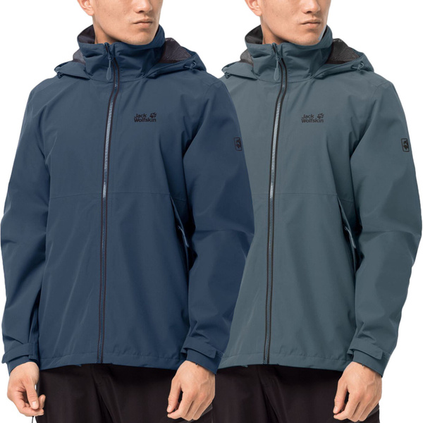 Jack Wolfskin Mens Evandale Hardshell Waterproof Outdoor Walking Jacket
