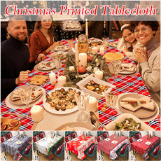 tableflag, Christmas, diningroomkitchen, christmastablecloth