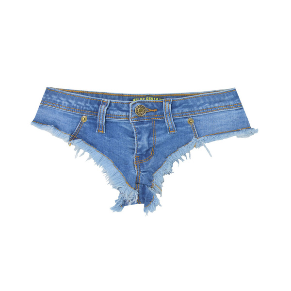 Womens Sexy Low Waisted Mini Denim Shorts Hot Pants Clubwear Wish 