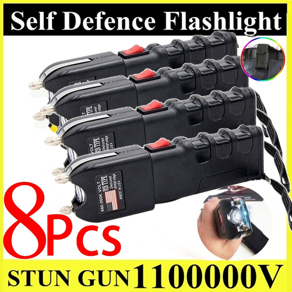 2023 New Hot Police Flashlight Stun Guns Defense Tasers Tactical