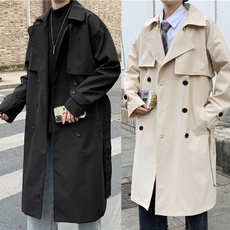 men coat, street style, Winter, Long Coat