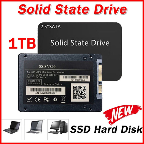 New Super SSD 1TB 2.5 Inch Computer Internal Solid State Drive SATA3 MLC  Hard Disk SSD for Desktop PC