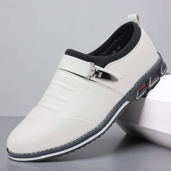 stylish white casual shoes for men's