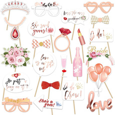rosegolddecoration, weddingglasse, bridalshower, Regalos