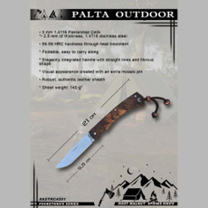 Steel, fingerknife, pocketknife, Stainless Steel