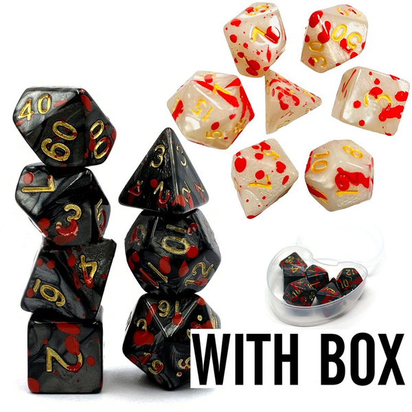 DND Dice Set Trpg Dice for Dungeons and Dragons RolePlaying RPG Dice