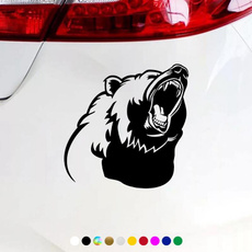 Car Sticker, Head, roaring, Stickers & Decals