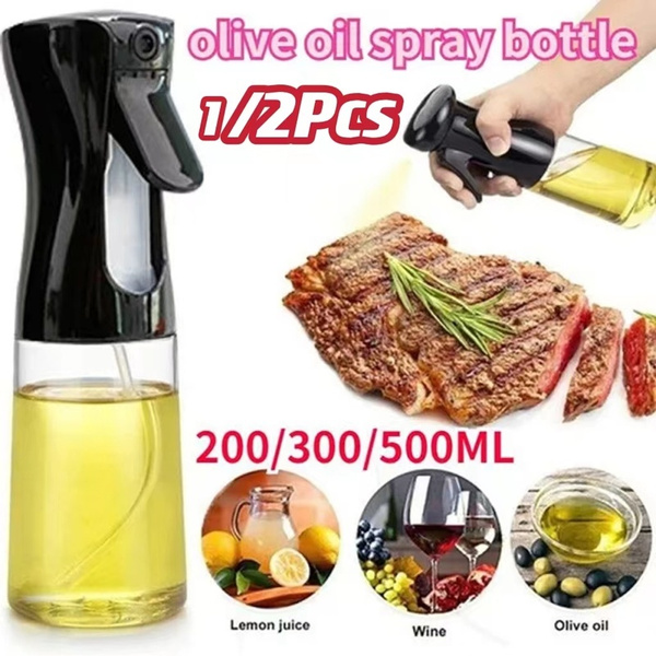(200ml/300ml/500ml)Kitchen Oil Bottle Oil Spray Bottle Cooking Baking