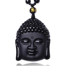Head, buddhismjewelry, gemstonenecklace, Jewelry