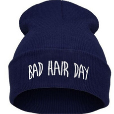 Letters, knit, Hip-Hop Hat, knitted hat