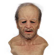 halloweenheadgearoldman, latex, Cosplay, Halloween