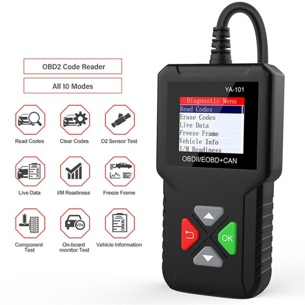 OBD2 Scanner Car Diagnostic Tool Check Engine Light Vehicle Code Reader