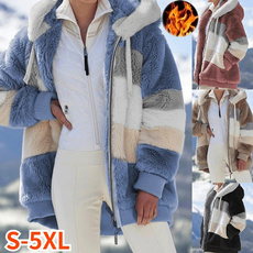 hooded, fur, Winter, Coat