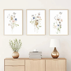 Decorative, art print, Flowers, Arte para la pared