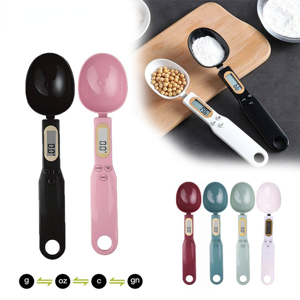 Digital Scale Measuring Spoons  Kitchen Tools Measuring Spoons