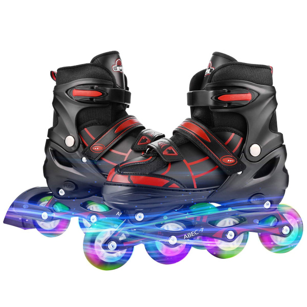Adjustable Inline Skates for Kids Light Up Blade Skate for Toddler Children Inline Skates Inline
