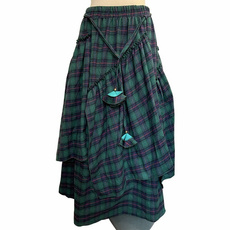 vintageskirt, swingskirt, Pleated, high waist skirt