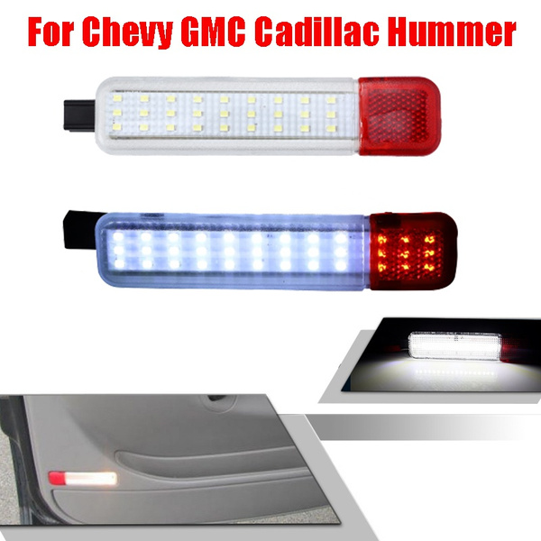2pcs Car LED Door Panel Courtesy Light for Hummer H2 Chevy Silverado