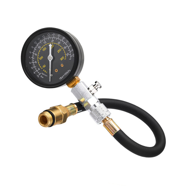 Kit Testeur De Compression Pour Moteur Essence - Jauge Jusqu'à 300 PSI - Avec étui
