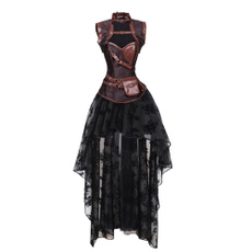 Goth, bustier dress, sexylingeriedre, Dress