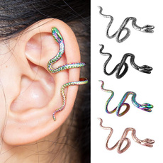 Brass, Punk jewelry, nonpiercedearcuff, Jewelry