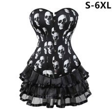 corset top, Mini, Plus Size, Dress