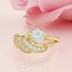 wedding ring, Gifts, Bride, gold