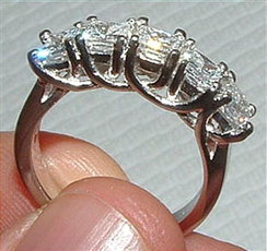 Sterling, DIAMOND, Ring, Engagement