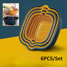 vegetablebasket, Blues, Kitchen & Dining, drain