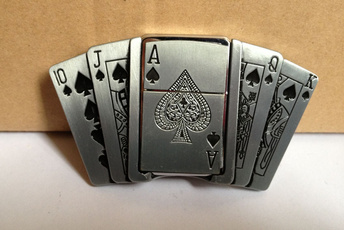 Poker, Fashion, lighterbuckle, Buckles