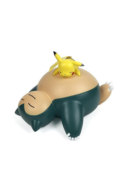 Madcow Entertainment Pokemon Snorlax And Pikachu Light-up Statue