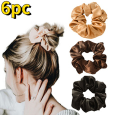 scrunchie, Elastic, headwear, Satin