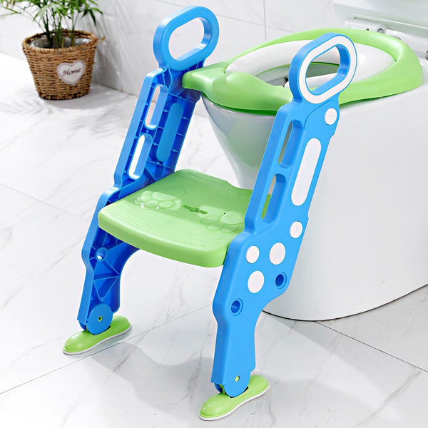 Potty Training Toilet Seat with Steps | Wish