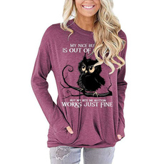 Owl, oversizesweatshirt, Plus Size, Tops