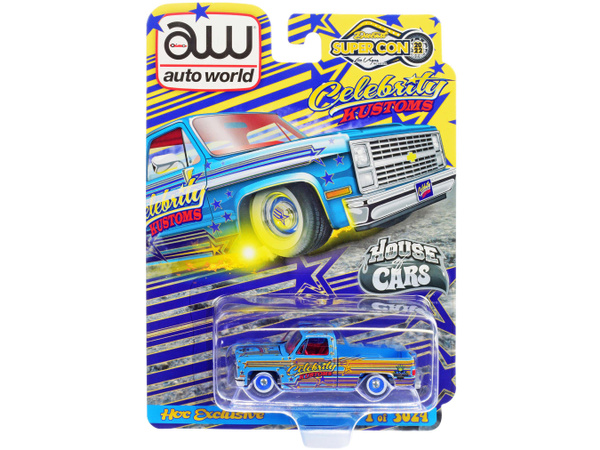 CHASE CAR 1983 CHEVROLET SILVERADO TRUCK JOHN D'AGOSTINO SUPER CON - Auto World 1/64 - CP7952GR - Passion Diecast