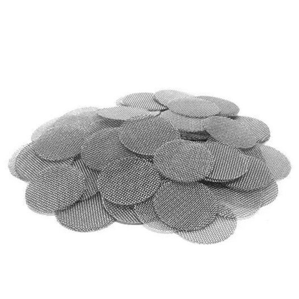 100 Pieces 5/8''(0.625'') 304 Stainless Steel Screens Pipe Screen