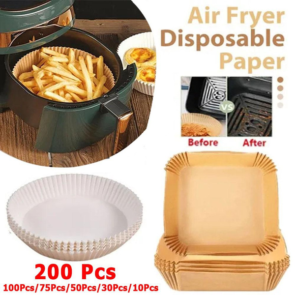200/100/75/50/30/10PCS Square/Round Shapes Kitchen Oven Baking Paper