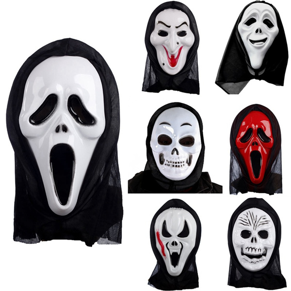 Halloween Scream Horror Ghost Mask Death Ghost Face Skull New Strange ...