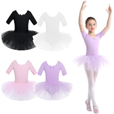 Ballet, short sleeve dress, balletleotard, kidsdancewear