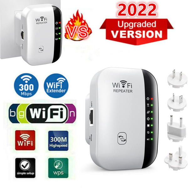 Wireless WiFi Repeater Extender 300Mbps 802.11N Booster Amplifier Access  Point