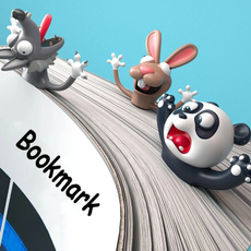 Marker, Book, 3dbookmark, pandabookmark